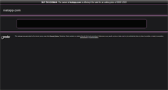 Desktop Screenshot of matapp.com